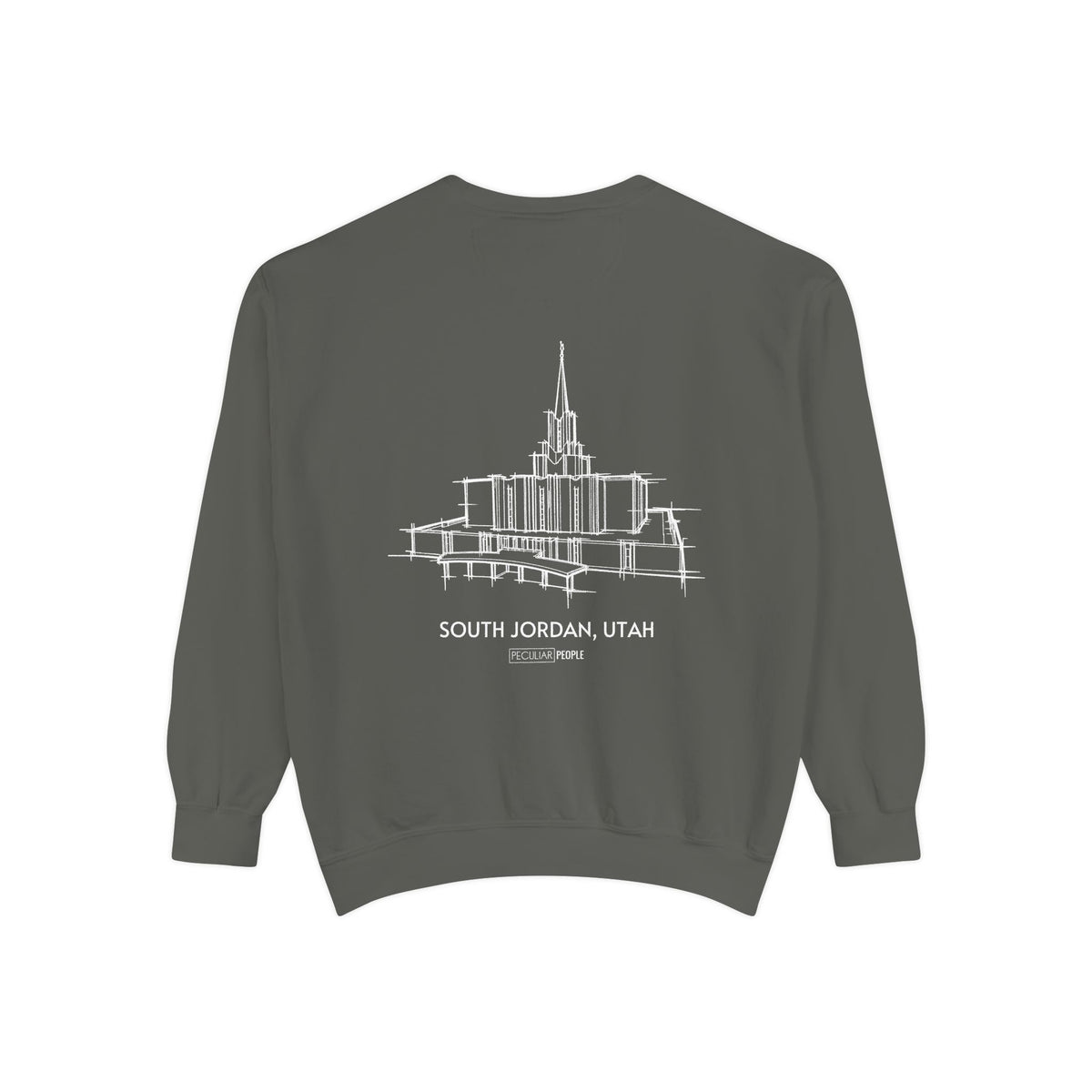 Classic Temple Crew Sweatshirt (Jordan River)