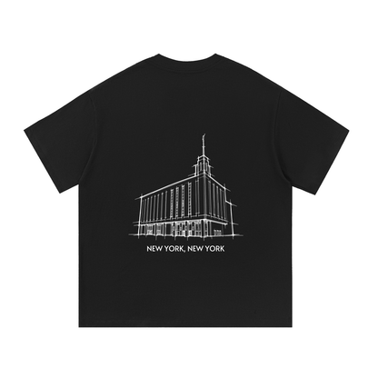 Essential Heavyweight Temple Tee (Manhattan)