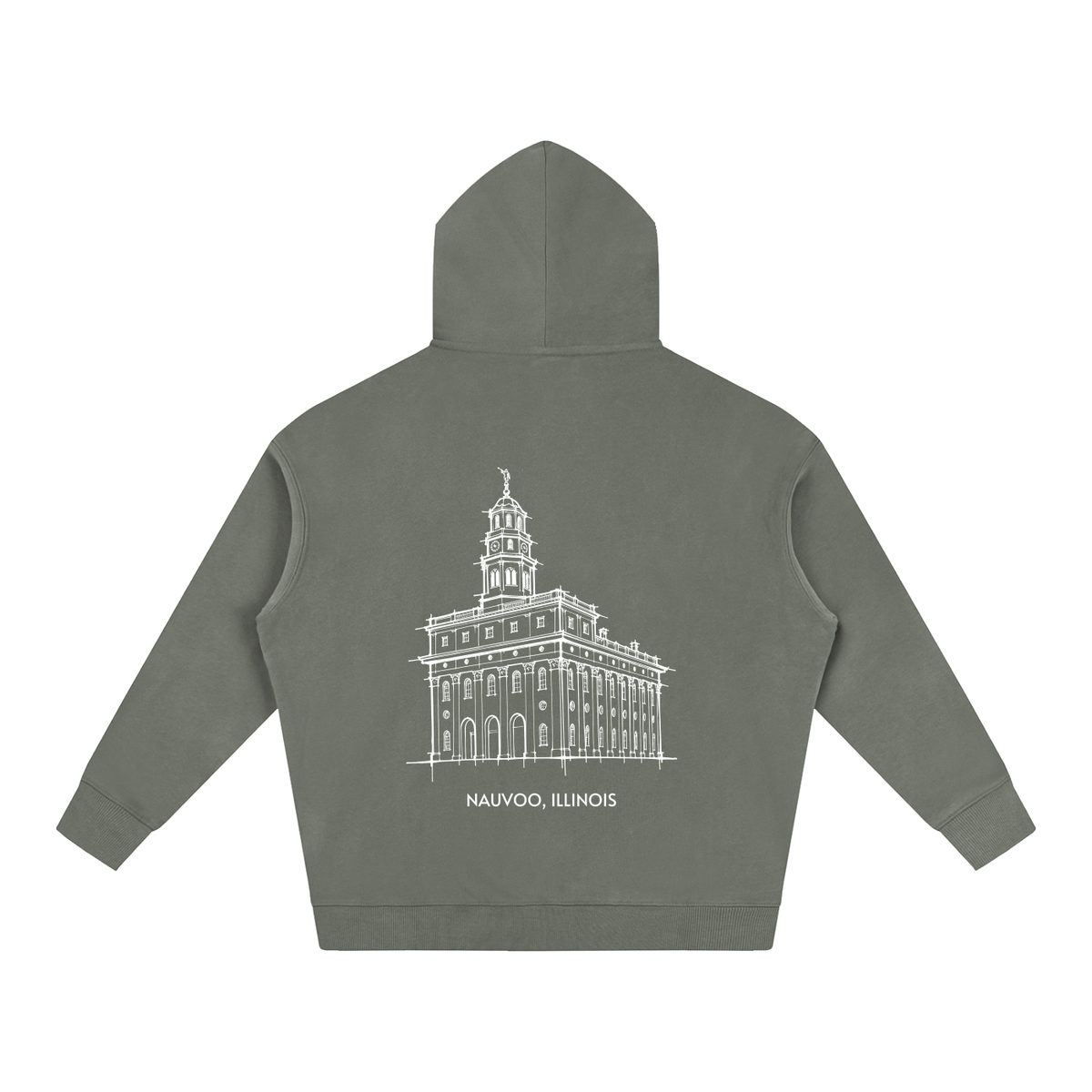 Ultra-soft Oversized Temple Hoodie (Nauvoo)