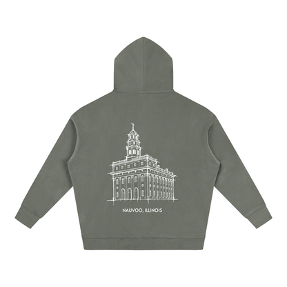 Ultra-soft Oversized Temple Hoodie (Nauvoo)