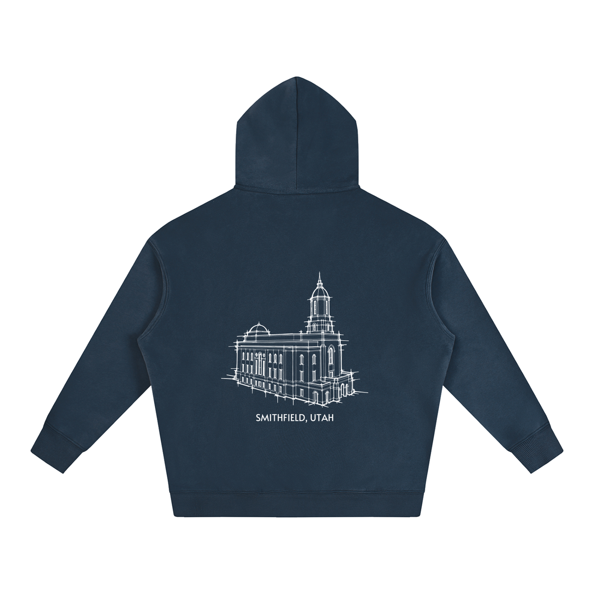 Ultra-soft Oversized Temple Hoodie (Smithfield)