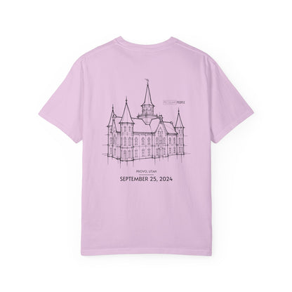 Essential Temple Tee – with personalizable date (Provo City Center)