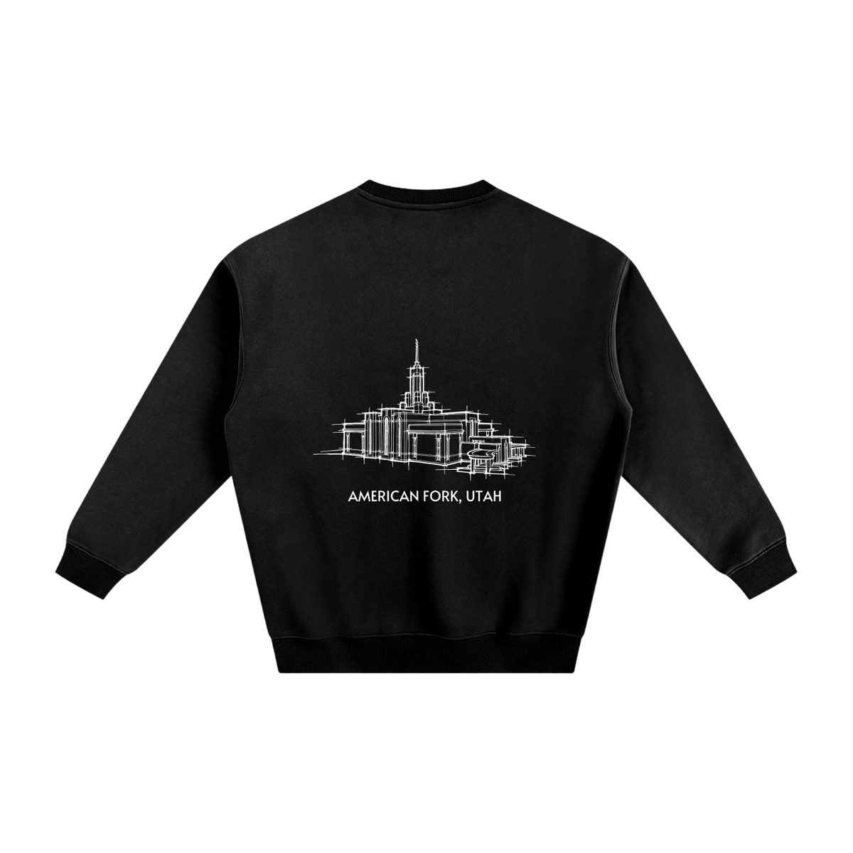 Ultra-soft Temple Sweatshirt (Mount Timpanogos)