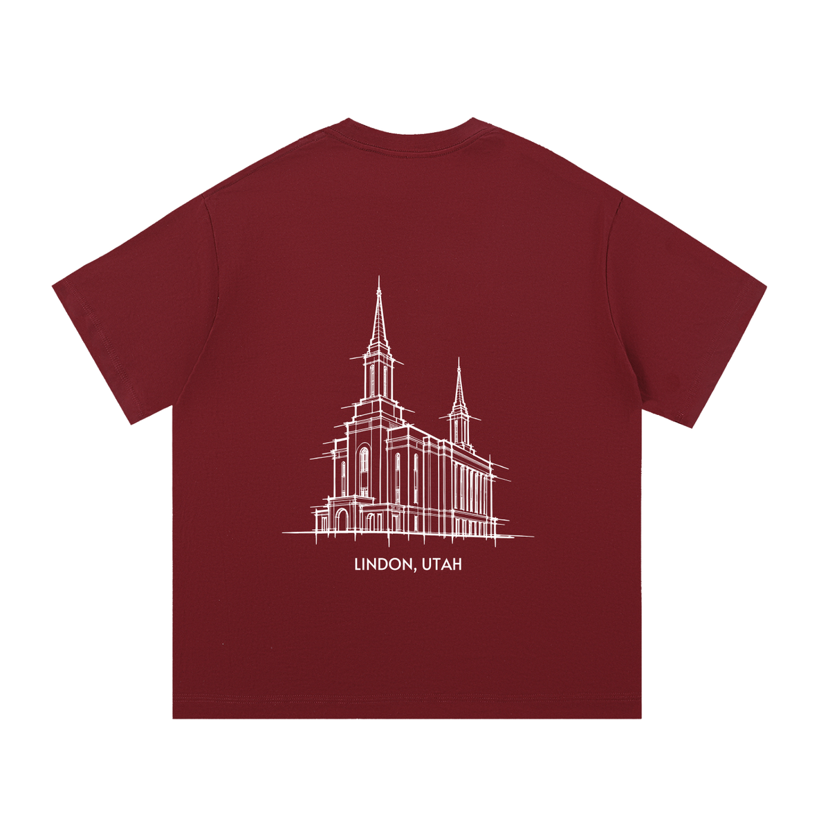 Essential Heavyweight Temple Tee (Lindon)