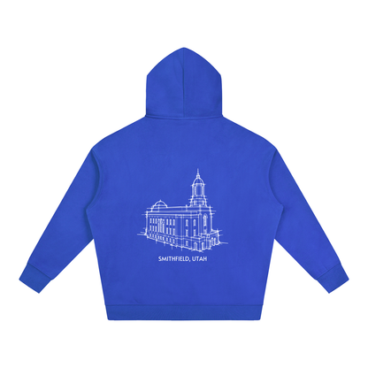 Ultra-soft Oversized Temple Hoodie (Smithfield)