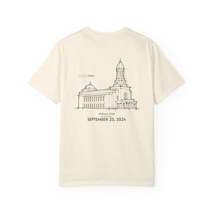 Essential Temple Tee – with personalizable date (Ephraim)