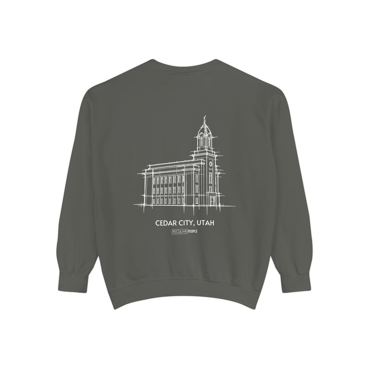 Classic Temple Crew Sweatshirt (Cedar City)