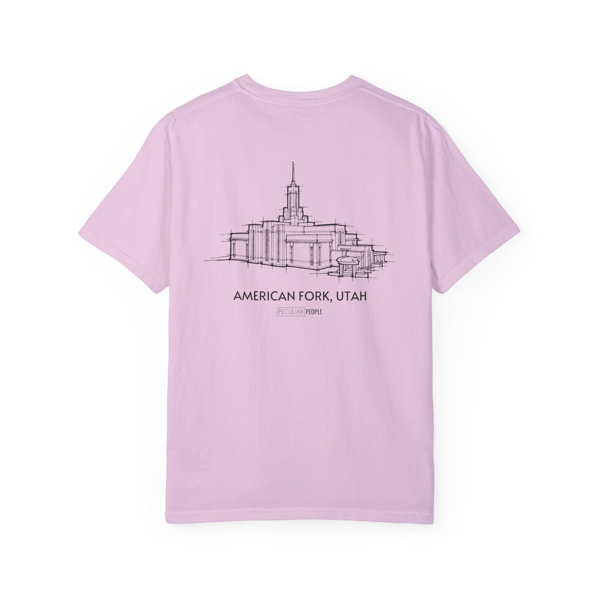 Essential Temple Tee (Mount Timpanogos)