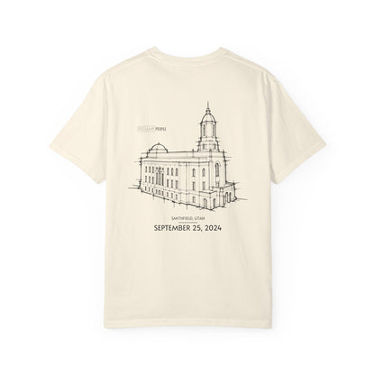 Essential Temple Tee – with personalizable date (Smithfield)