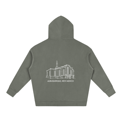 Ultra-soft Oversized Temple Hoodie (Albuquerque)