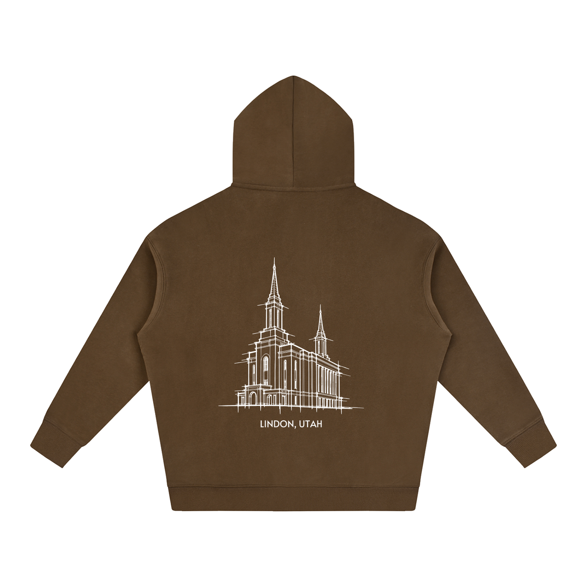 Ultra-soft Oversized Temple Hoodie (Lindon)