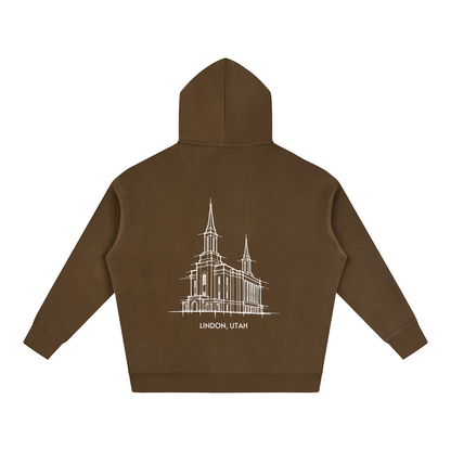 Ultra-soft Oversized Temple Hoodie (Lindon)