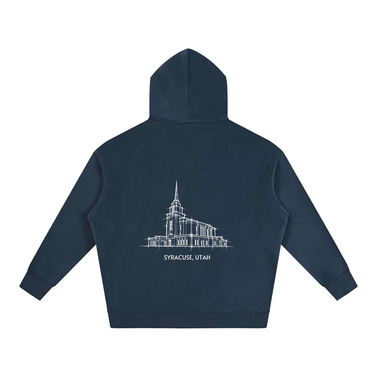 Ultra-soft Oversized Temple Hoodie (Syracuse)