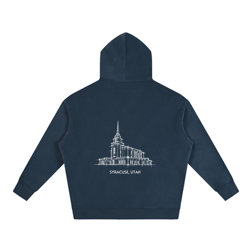 Ultra-soft Oversized Temple Hoodie (Syracuse)
