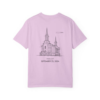 Essential Temple Tee – with personalizable date (Lindon)