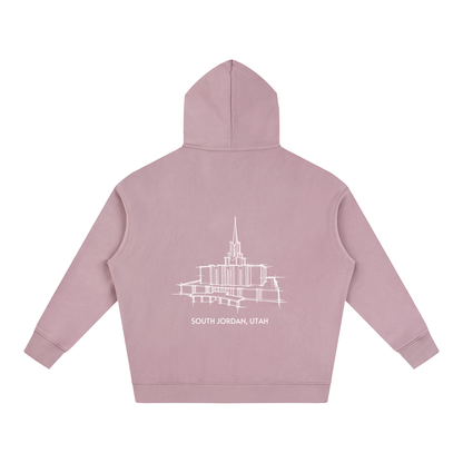 Ultra-soft Oversized Temple Hoodie (Jordan River)