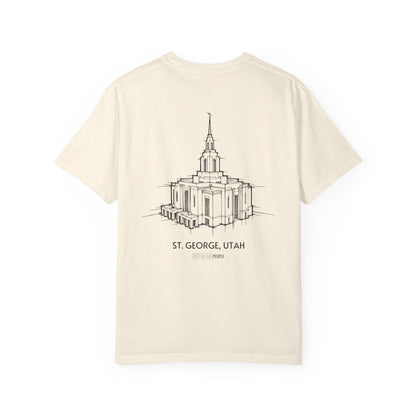 Essential Temple Tee (Red Cliffs)