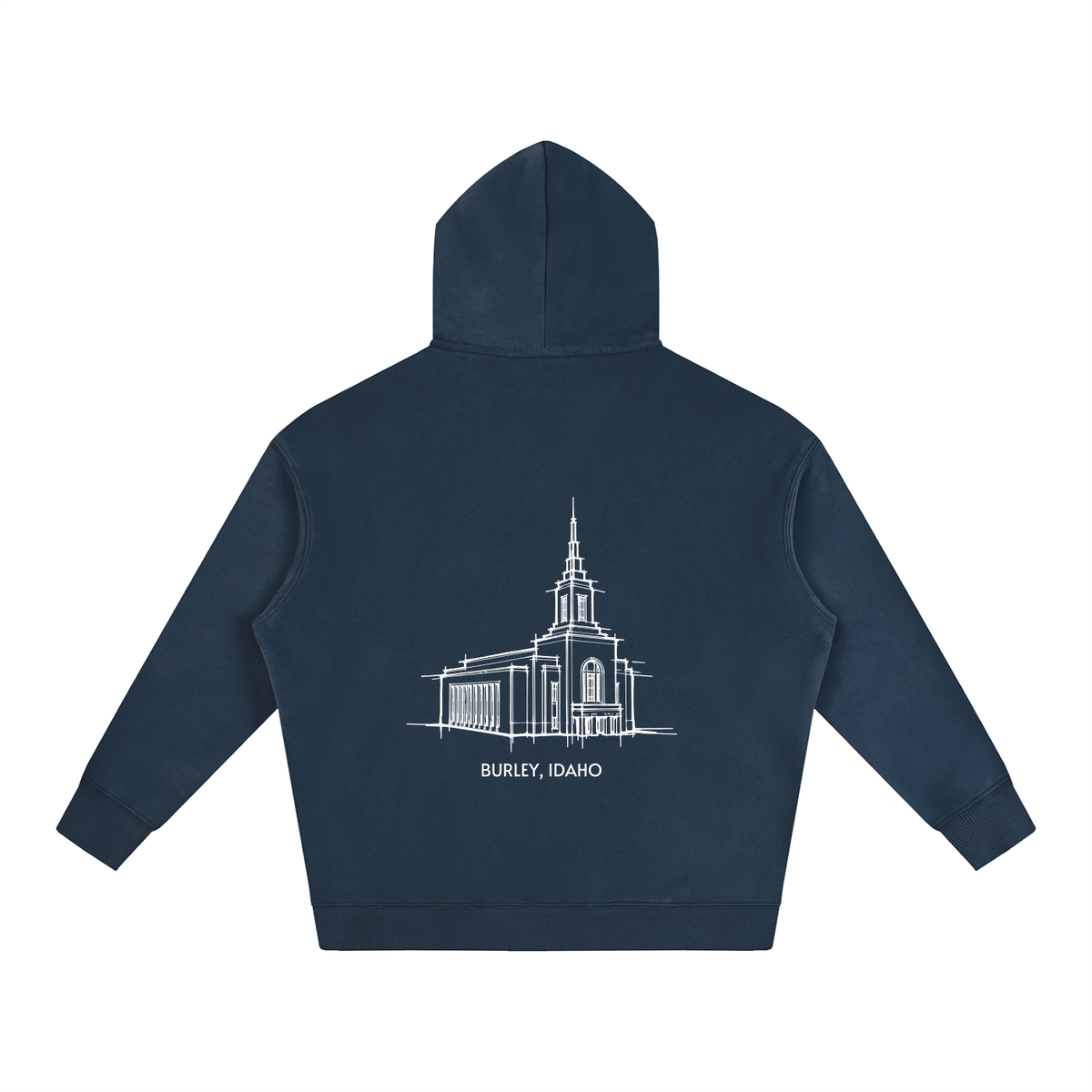 Ultra-soft Oversized Temple Hoodie (Burley)