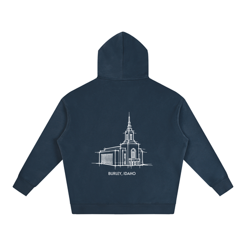 Ultra-soft Oversized Temple Hoodie (Burley)