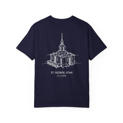 Essential Temple Tee (Red Cliffs)