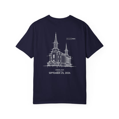 Essential Temple Tee – with personalizable date (Lindon)