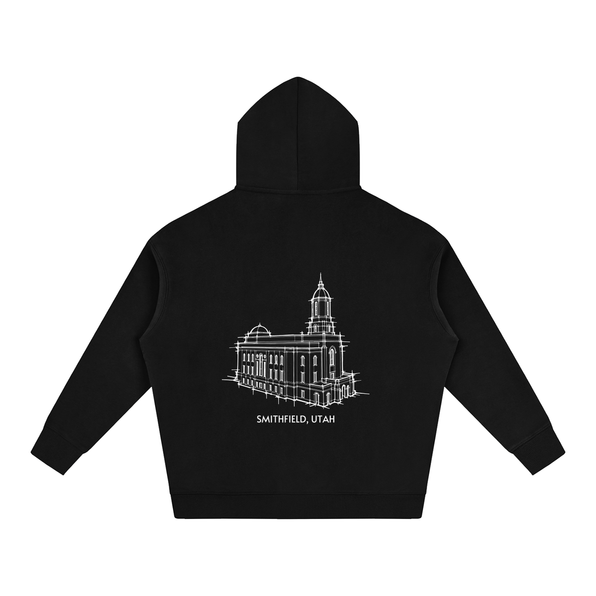 Ultra-soft Oversized Temple Hoodie (Smithfield)