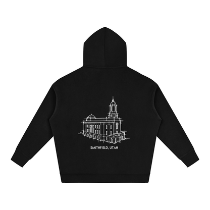 Ultra-soft Oversized Temple Hoodie (Smithfield)