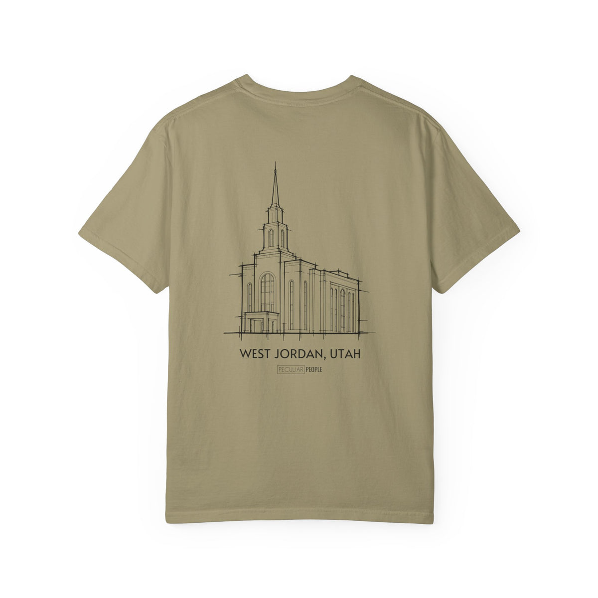 Essential Temple Tee (West Jordan)