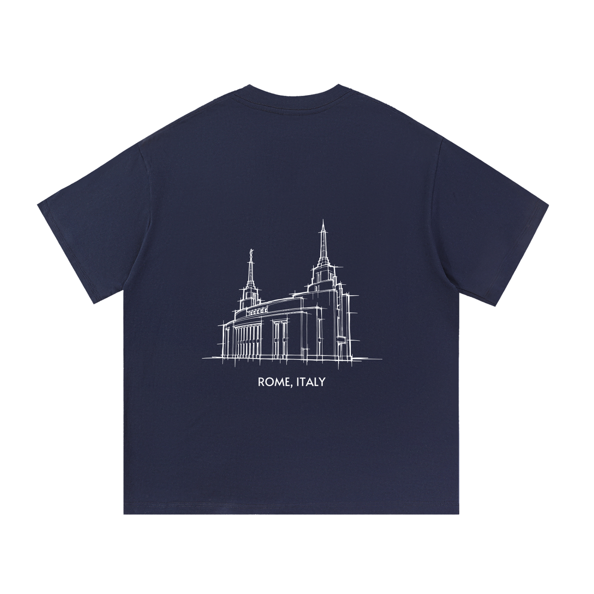 Essential Heavyweight Temple Tee (Rome)