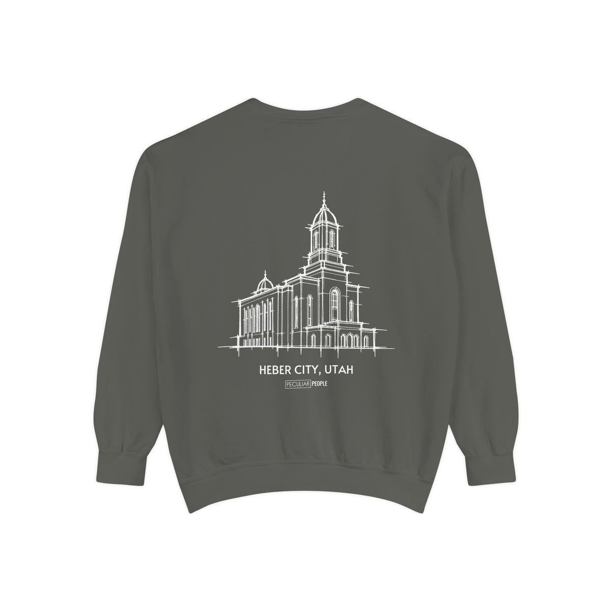 Classic Temple Crew Sweatshirt (Heber Valley)