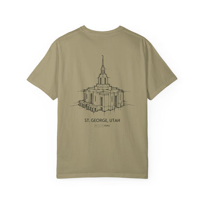 Essential Temple Tee (Red Cliffs)