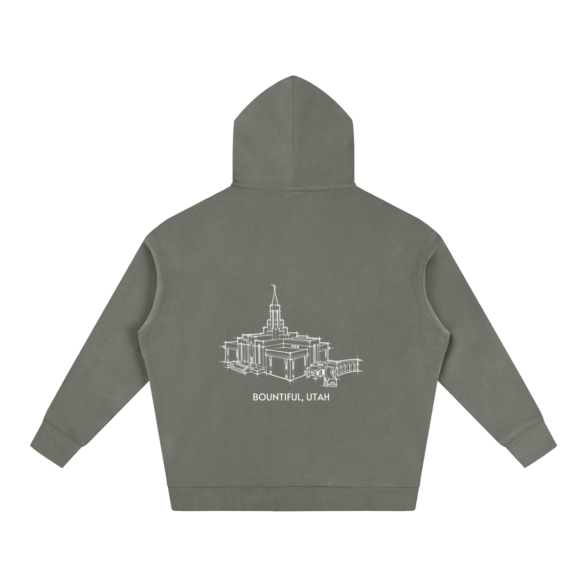 Ultra-soft Oversized Temple Hoodie (Bountiful)