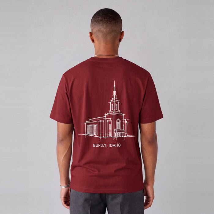 Essential Heavyweight Temple Tee (Burley)