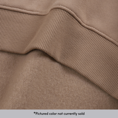 Heavyweight fleece texture, shown in a sample colourway