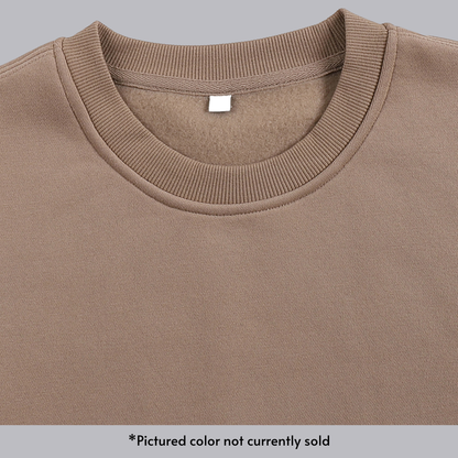 Ribbed collar detail, shown in a sample colourway