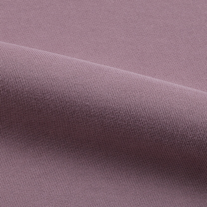 Heavyweight fleece texture, shown in Mauve