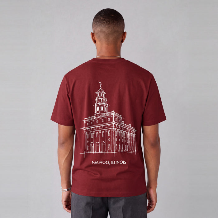 Essential Heavyweight Temple Tee (Nauvoo)