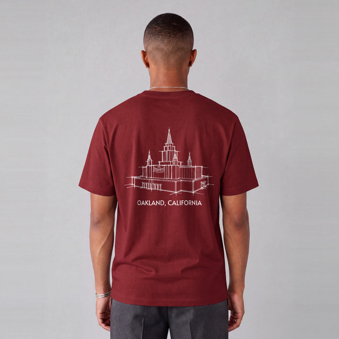 Essential Heavyweight Temple Tee (Oakland)