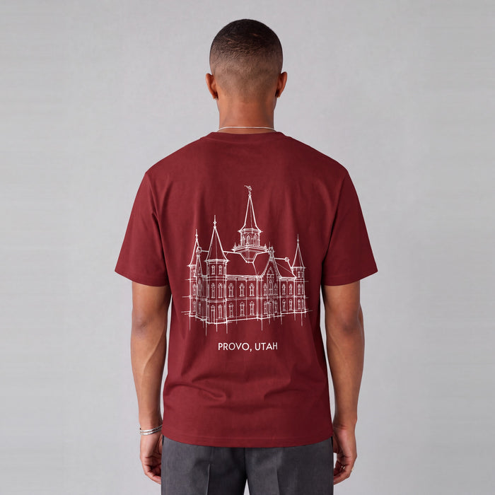 Essential Heavyweight Temple Tee (Provo City Center)
