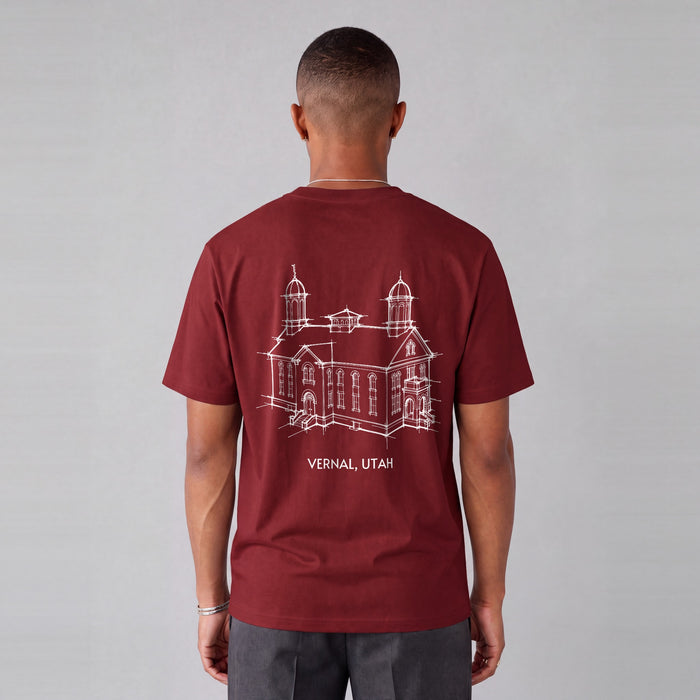 Essential Heavyweight Temple Tee (Vernal)