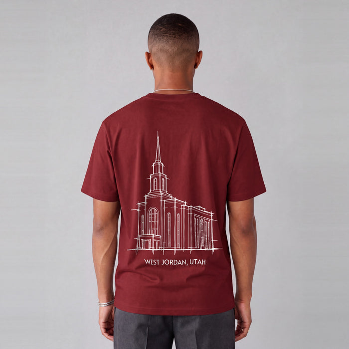 Essential Heavyweight Temple Tee (West Jordan)