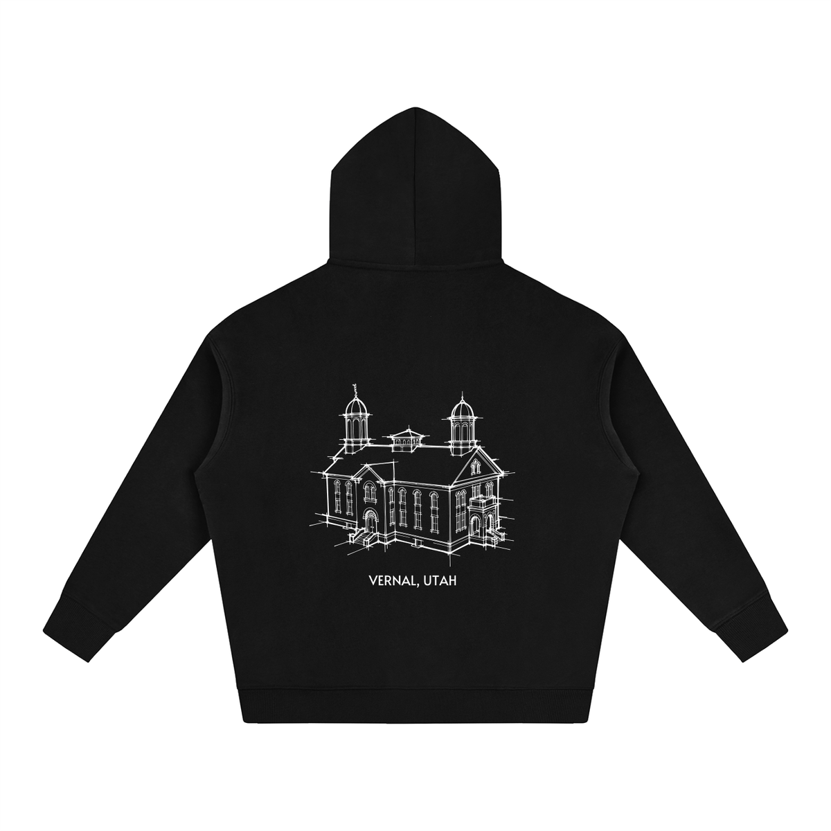 Ultra-soft Oversized Temple Hoodie (Vernal)