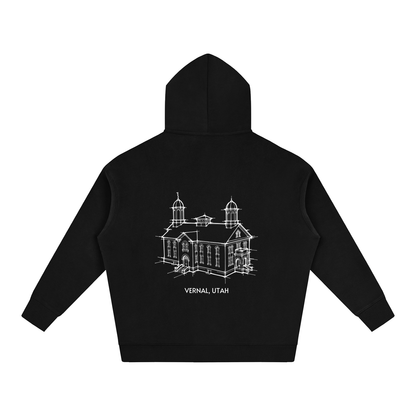 Ultra-soft Oversized Temple Hoodie (Vernal)