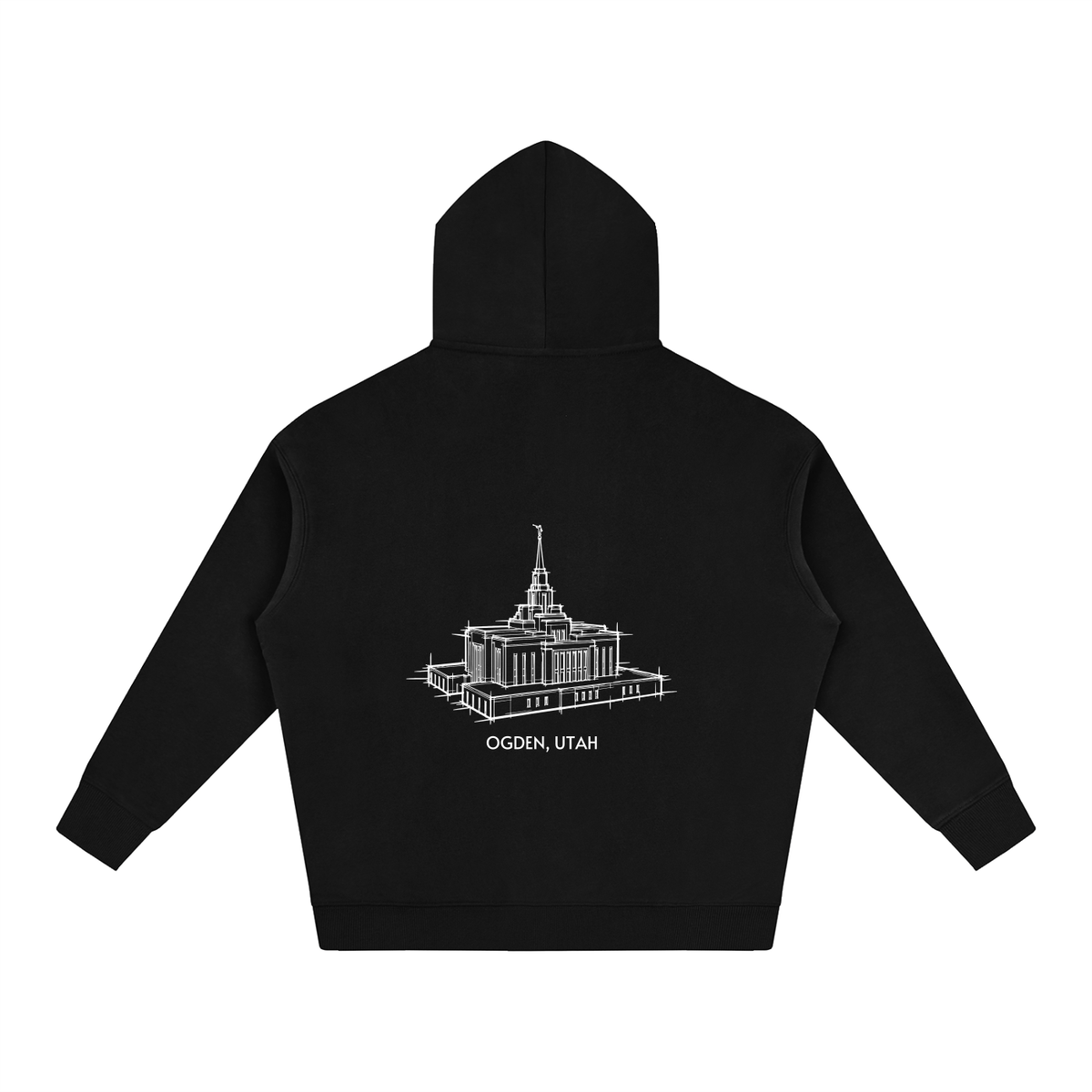 Ultra-soft Oversized Temple Hoodie (Ogden)