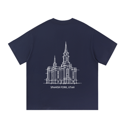 Essential Heavyweight Temple Tee (Spanish Fork)