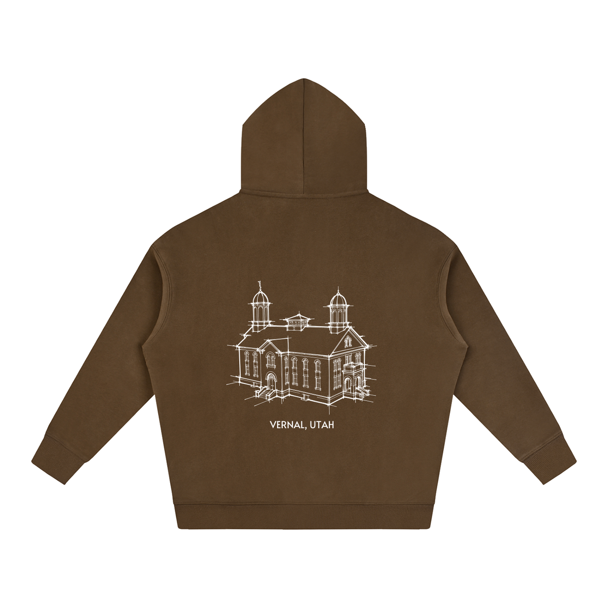 Ultra-soft Oversized Temple Hoodie (Vernal)