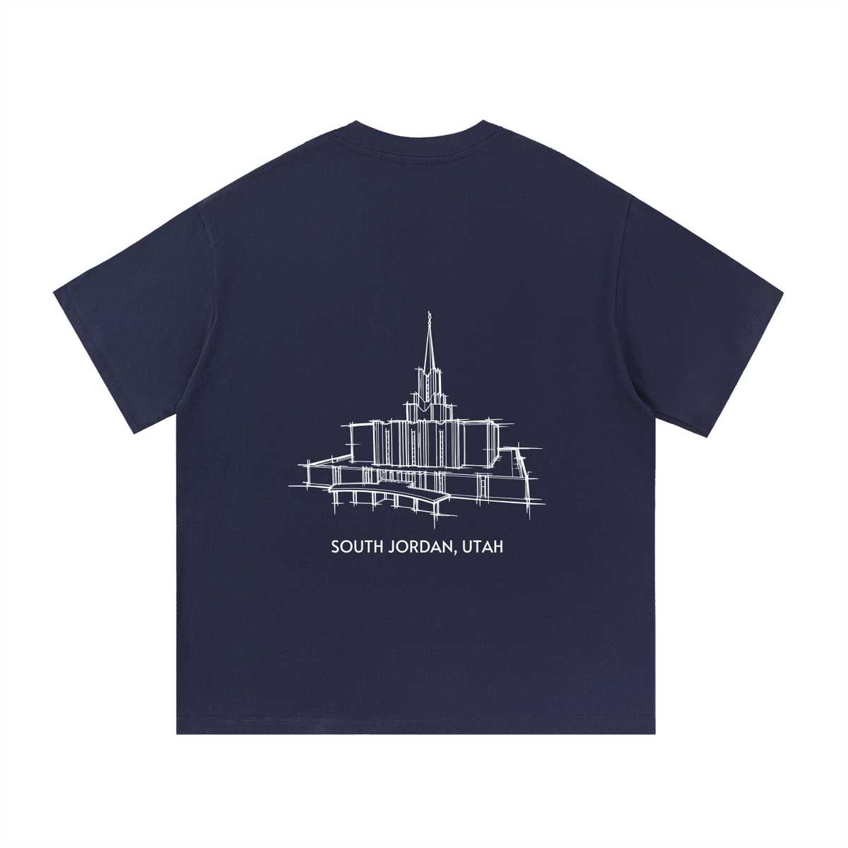 Essential Heavyweight Temple Tee (Jordan River)