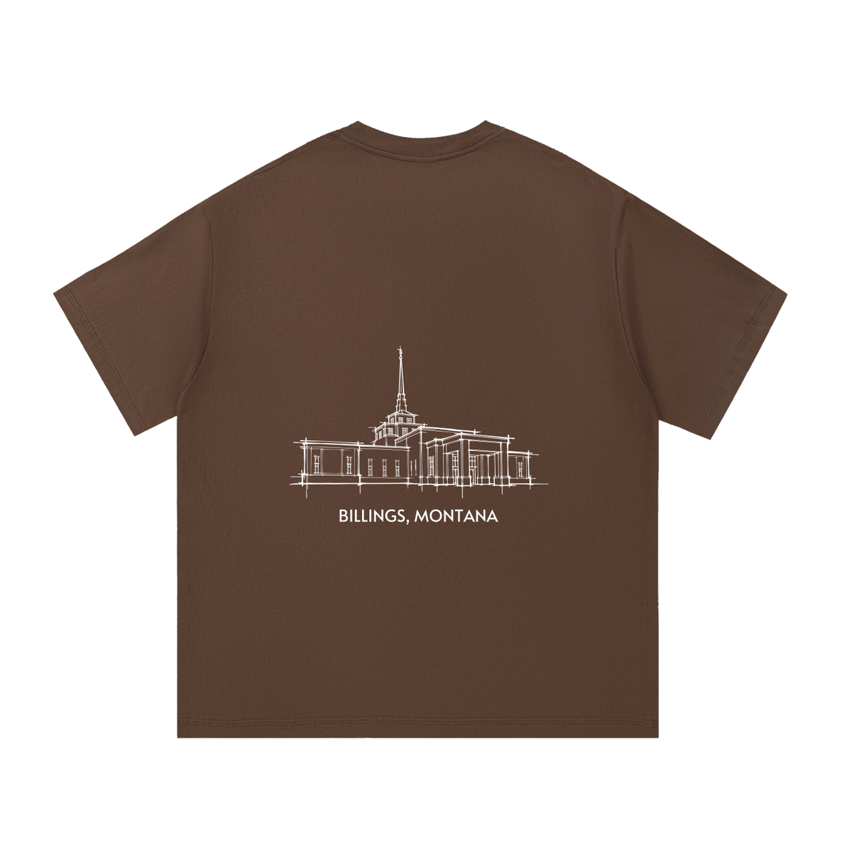 Essential Heavyweight Temple Tee (Billings)