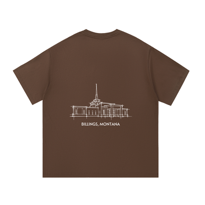 Essential Heavyweight Temple Tee (Billings)