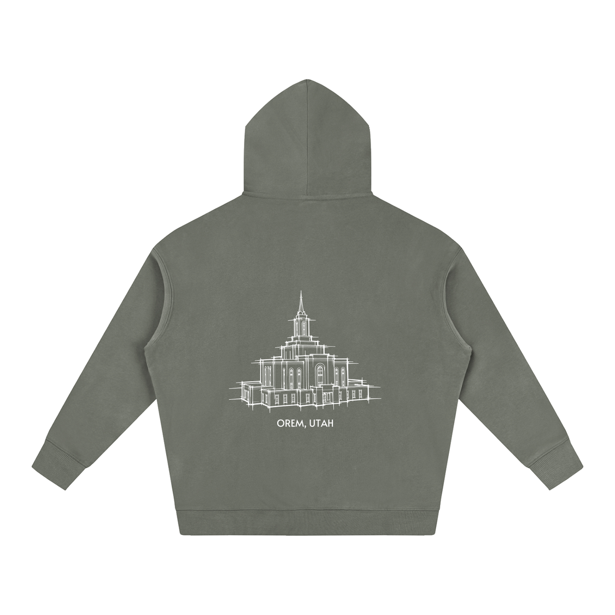 Ultra-soft Oversized Temple Hoodie (Orem)